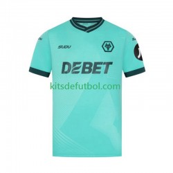 Wolverhampton Wanderers Hombre Camiseta de visitante 2025-2026 Manga Corta