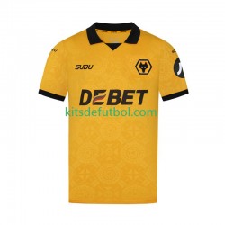 Wolverhampton Wanderers Hombre Camiseta de local 2025-2026 Manga Corta