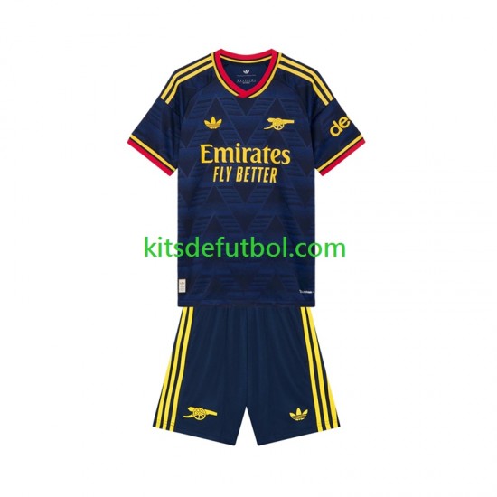 Equipación completa Niño Arsenal Camiseta de visitante 2026-2027 Manga Corta
