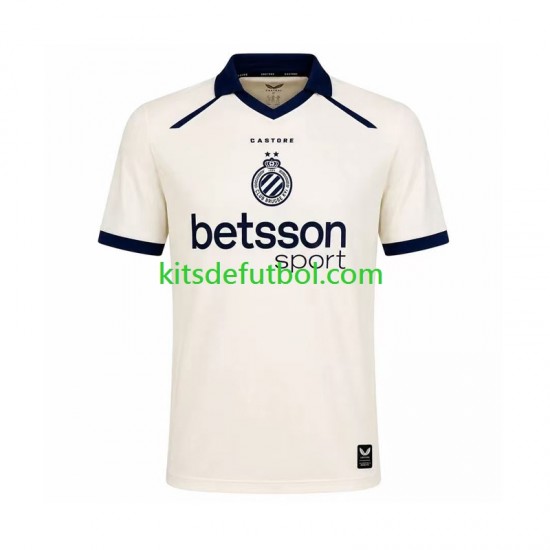 Club Brugge Hombre Camiseta de visitante 2026-2027 Manga Corta