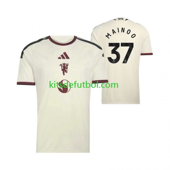Manchester United Kobbie Mainoo 37 Hombre Camiseta alternativa 2026-2027 Manga Corta