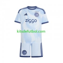 Equipación completa Niño AFC Ajax Camiseta alternativa 2026-2027 Manga Corta