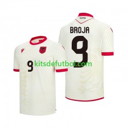 World Cup 2026 Albania Armando Broja 9 Hombre Camiseta de visitante Manga Corta