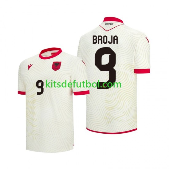 World Cup 2026 Albania Armando Broja 9 Hombre Camiseta de visitante Manga Corta