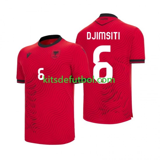 World Cup 2026 Albania Berat Djimsiti 6 Hombre Camiseta de local Manga Corta