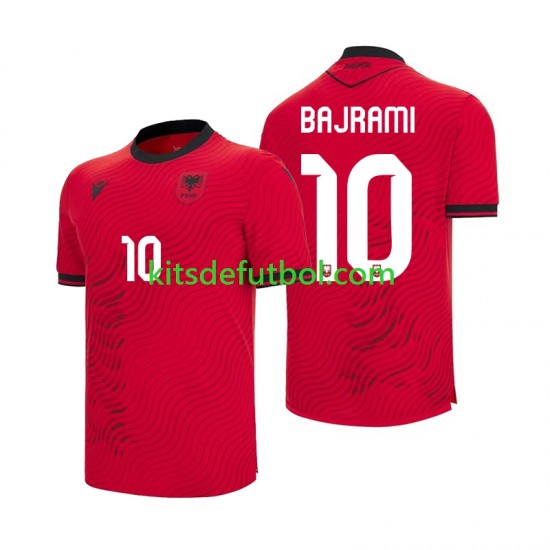 World Cup 2026 Albania Nedim Bajrami 10 Hombre Camiseta de local Manga Corta