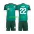 Equipación completa Niño Argelia Ibrahim Maza 22 2026 Camiseta de visitante Manga Corta