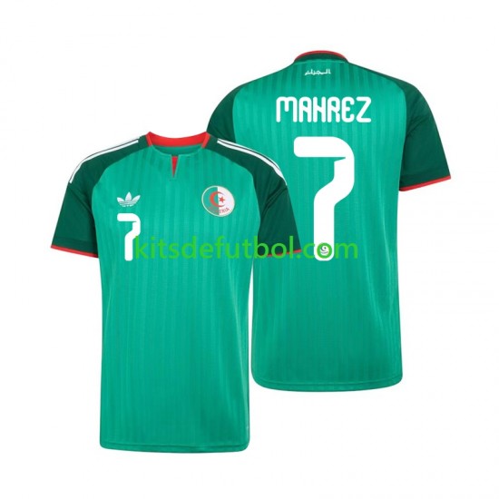 Argelia Riyad Mahrez 7 2026 Hombre Camiseta de visitante Manga Corta