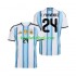 World Cup 2026 Argentina Enzo Fernandez 24 Hombre Camiseta de local Manga Corta