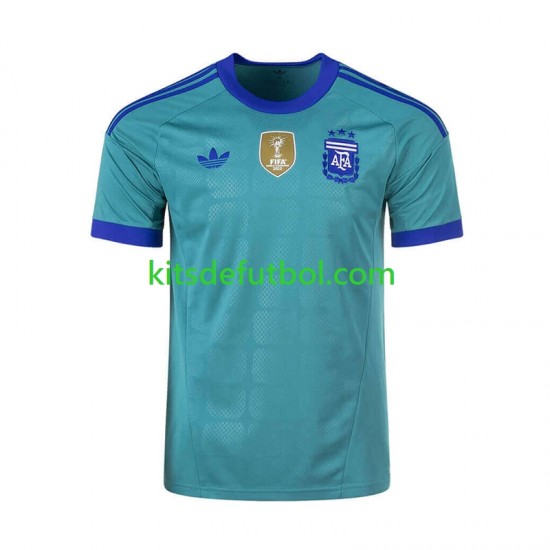 World Cup 2026 Argentina Portero Hombre Camiseta de visitante Manga Corta