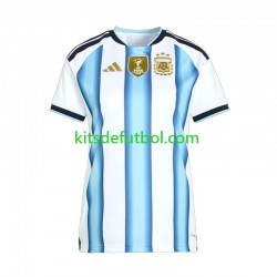 World Cup 2026 Argentina Mujer Camiseta de local Manga Corta