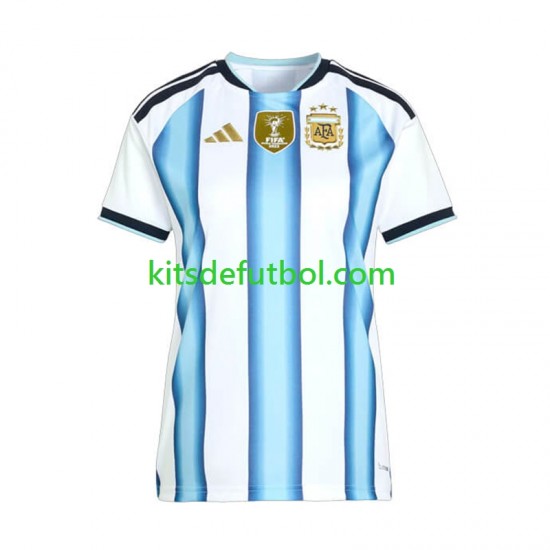 World Cup 2026 Argentina Mujer Camiseta de local Manga Corta