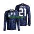 World Cup 2026 Argentina Jose Manuel Lopez 21 Hombre Camiseta de visitante Manga Larga