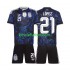 Equipación completa Niño World Cup 2026 Argentina Jose Manuel Lopez 21 Camiseta de visitante Manga Corta