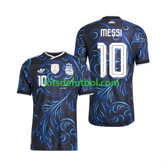 World Cup 2026 Argentina Lionel Messi 10 Hombre Camiseta de visitante Manga Corta