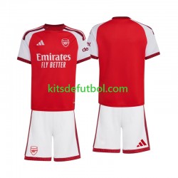 Equipación completa Niño Arsenal Camiseta de local 2026-2027 Manga Corta