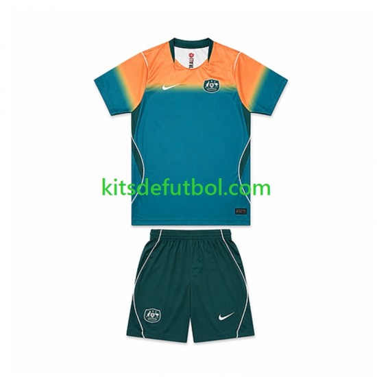 Equipación completa Niño World Cup 2026 Australia 11 Camiseta de visitante Manga Corta