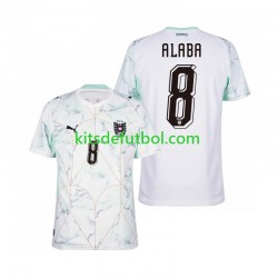 World Cup 2026 Austria David Alaba 8 Hombre Camiseta de visitante Manga Corta