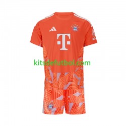 Equipación completa Niño Bayern de Múnich Portero Camiseta de visitante 2026-2027 Manga Corta
