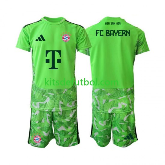 Equipación completa Niño Bayern de Múnich Portero Camiseta de local 2026-2027 Manga Corta