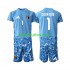 Equipación completa Niño World Cup 2026 Bélgica Portero Thibaut Courtois 1 Camiseta de local Manga Corta