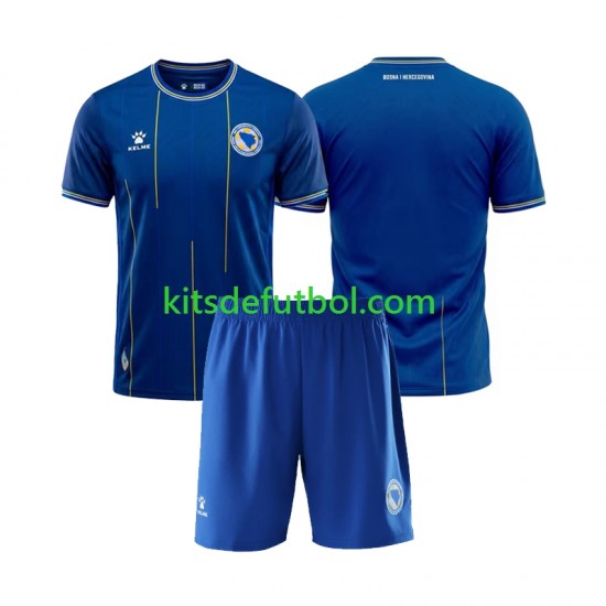 Equipación completa Niño World Cup 2026 Bosnia y Herzegovina Camiseta de local Manga Corta