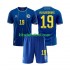 Equipación completa Niño World Cup 2026 Bosnia y Herzegovina Kerim Alajbegovic 19 Camiseta de local Manga Corta