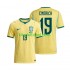 World Cup 2026 Brasil Endrick 19 Hombre Camiseta de local Manga Corta