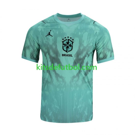 World Cup 2026 Brasil Portero Hombre Camiseta alternativa Manga Corta