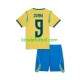 World Cup 2026 Brasil Matheus Cunha 9 Chidlren Camiseta de local Manga Corta