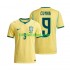 World Cup 2026 Brasil Matheus Cunha 9 Hombre Camiseta de local Manga Corta