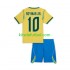 Equipación completa Niño World Cup 2026 Brasil Neymar JR 10 Camiseta de local Manga Corta