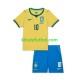 Equipación completa Niño World Cup 2026 Brasil Neymar JR 10 Camiseta de local Manga Corta