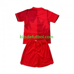 Equipación completa Niño World Cup 2026 Canadá Camiseta de local Manga Corta