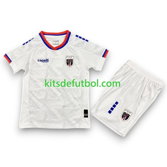 Equipación completa Niño World Cup 2026 Cape Verde Camiseta de visitante Manga Corta