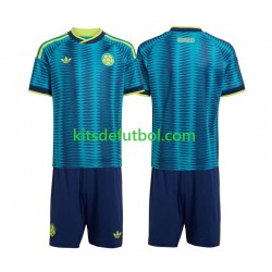 Equipación completa Niño World Cup 2026 Colombia Camiseta de visitante Manga Corta