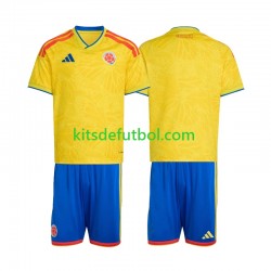 Equipación completa Niño World Cup 2026 Colombia Camiseta de local Manga Corta