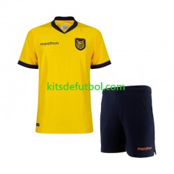 Equipación completa Niño World Cup 2026 Ecuador Camiseta de local Manga Corta