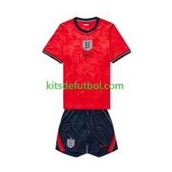 Equipación completa Niño World Cup 2026 Inglaterra Camiseta de visitante Manga Corta