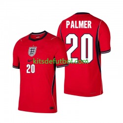 World Cup 2026 Inglaterra Cole Palmer 20 Hombre Camiseta de visitante Manga Corta