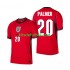 World Cup 2026 Inglaterra Cole Palmer 20 Hombre Camiseta de visitante Manga Corta