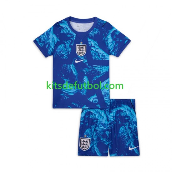 Equipación completa Niño World Cup 2026 Inglaterra Portero Camiseta alternativa Manga Corta