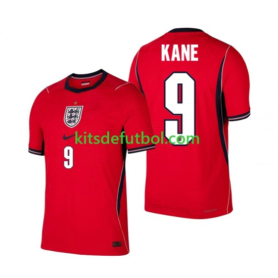 World Cup 2026 Inglaterra Harry Kane 9 Hombre Camiseta de visitante Manga Corta