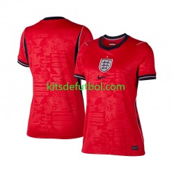World Cup 2026 Inglaterra Mujer Camiseta de visitante Manga Corta