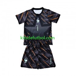 Equipación completa Niño World Cup 2026 Francia Portero Brice Samba 1 Camiseta de local Manga Corta