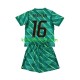 Equipación completa Niño World Cup 2026 Francia Portero Mike Maignan 16 Camiseta alternativa Manga Corta