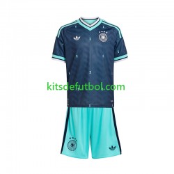 Equipación completa Niño World Cup 2026 Alemania Camiseta de visitante Manga Corta