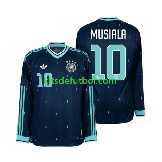 World Cup 2026 Alemania Jamal Musiala 10 Hombre Camiseta de visitante Manga Larga
