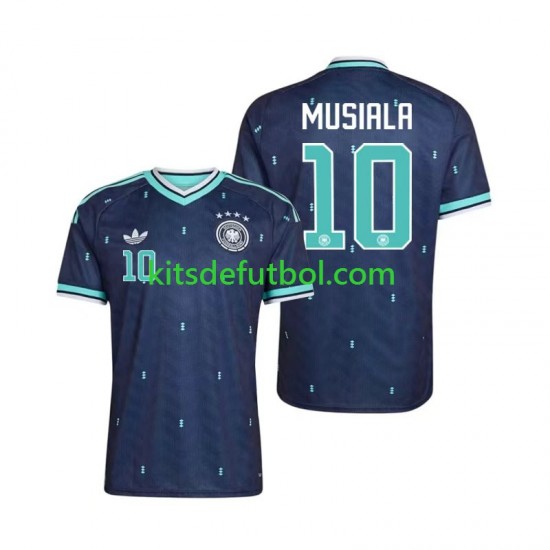World Cup 2026 Alemania Jamal Musiala 10 Hombre Camiseta de visitante Manga Corta