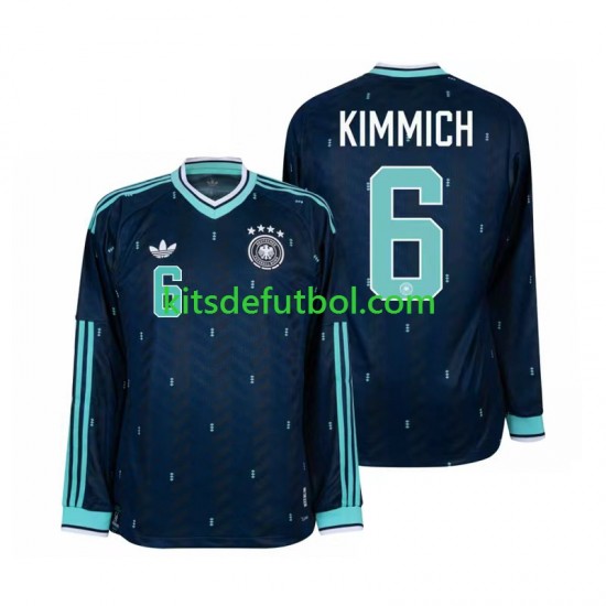 World Cup 2026 Alemania Joshua Kimmich 6 Hombre Camiseta de visitante Manga Larga